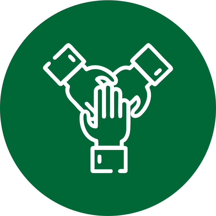 Vertrouwenspersoon - Vertrouwensland - Icoon - Arbeidsklimaat